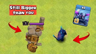 How STRONG is Level 1 Golem King  Clash of Clans [upl. by Claudianus]