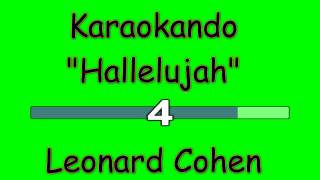 Karaoke Internazionale  Hallelujah  Leonard Cohen  Lyrics [upl. by Assilanna]