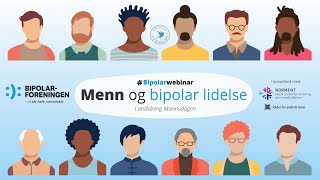 BipolarWebinar Menn og bipolar lidelse [upl. by Nylarat]