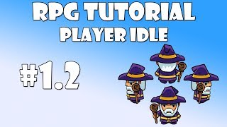 12 Unity RPG Tutorial  Player idle [upl. by Nylecyoj]