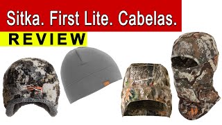 Beanie Review  Sitka Fanatic vs First Lite Furnace vs Cabelas MT050 [upl. by Frierson]