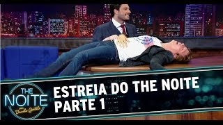 Estreia do The Noite Com Danilo Gentili HD  Parte 1 [upl. by Eerpud235]