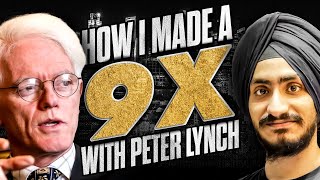 How I made a 9x with Peter Lynch Strategy  Proxy Investing Opportunities Today 🚀 [upl. by Jemy]