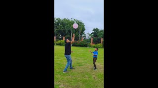 Baloon Fun chalange by Son amp Dad [upl. by Brenden]