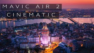 Mavic Air 2  Istanbul from Above Cinematic Clip [upl. by Hyatt]