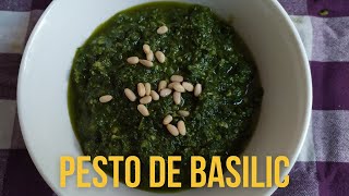 PESTO DE BASILIC recette facile et délicieuse [upl. by Iruahs]