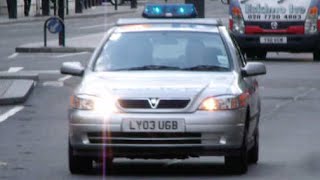 Metropolitan Police Response  LY03 UGB  Response Vehicle  Vauxhall Astra [upl. by Deeyn690]