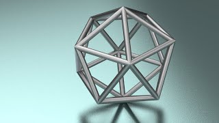 How to model an icosahedron with Autodesk Inventor 2023 [upl. by Nicolle]