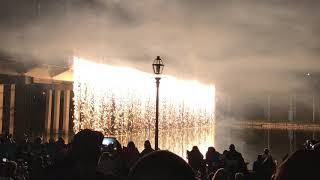 Natchitoches Christmas Festival 2017 Bridge Fireworks Waterfall [upl. by Ennaesor]