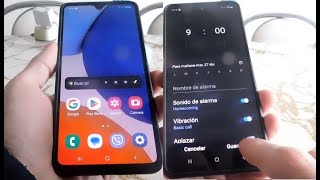 Cómo poner la alarma en Samsung A14 [upl. by Yrod]