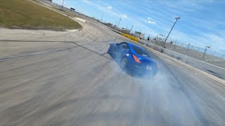 350z Drifting with Drone at Showtime Speedway Drift Event  May Mayhem [upl. by Esinwahs]