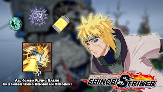 Shinobi Striker  All Combo Flying Raijin Jiku Shippu Senko Rennodan Zeroshiki [upl. by Sileray]