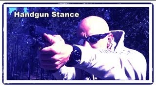 Handgun Stance Basics Weaver Stance amp Modern Isosceles Stance HD [upl. by Ahselrak]