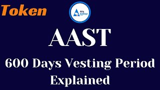 Afriq Arbitrage System Token AAST  600 Vesting Period Explained [upl. by Anairb]