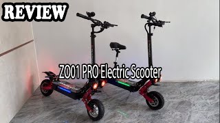 ZO01 PRO Electric Scooter Review  EScooter that meets the Criteria and More [upl. by Nadeau]