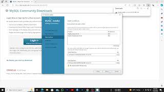 MySQL download and install Windows 10 [upl. by Yeldahc]