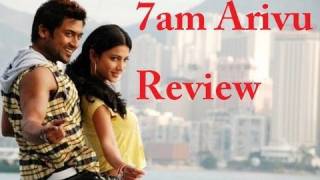 7am arivuezham arivu tamil movie review [upl. by Cardon]