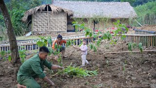 Gardening Harvesting and Planting Family Farm  EP 09 [upl. by Ennelram270]