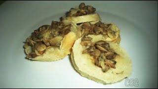 Crostini alle vongole  RICETTA✿ [upl. by Fay97]