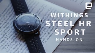 Withings Steel HR Sport Handson [upl. by Obla]