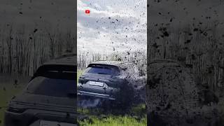 Porsche Cayenne GTS V8 donuts in the mud  watch the full video on our channel [upl. by Pickering]