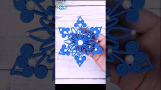 Snowflakes for Christmas Decoration❄️Short Ideas for Festive Decor🎄shorts christmas snowflakes [upl. by Belamy151]