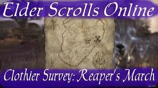 Clothier Survey Reapers March Elder Scrolls Online [upl. by Nahem]