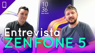 Asus fala das polêmicas do Zenfone 5 seu design escolhas na produção e detalhes da vinda ao Brasil [upl. by Aihsele]