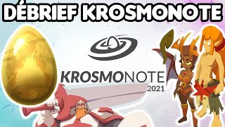 Débrief des grosses annonces dAnkama  Unity Dofus 2 Rétro Krosmonote 2021 [upl. by Harve]