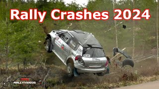 Rally Crashes 2024 Compilation  By FFM Rallyvideos [upl. by Spevek107]