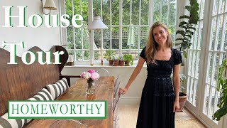 HOUSE TOUR  A Beautifully Renovated London Townhouse Filled with Vintage Finds and Charm [upl. by Willock167]