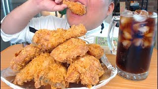 황올 4년만에 황금이 되어 돌아왔네요 비비큐 후라이드 먹방 입니다 crispy fried chicken Mukbang [upl. by Anialad]