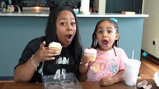 BALIS FIRST MUKBANG  SHE TOLD ME BROOKLYNS BIG SECRET🤯 [upl. by Su]