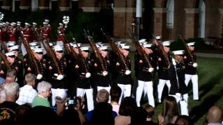 US Marines On Parade Pass in Review  13 [upl. by Gall]