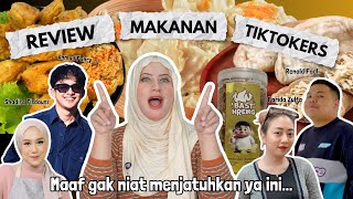 TASYI REVIEW MAKANAN TIKTOKERS VIRAL😱⁉️ MAAF GAK NIAT MENJATUHKAN🙏🏼 [upl. by Maon146]