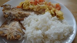 How to Fry Bulad Besugo Pinikas Dried Fish for Crunchier Taste [upl. by Volpe]