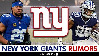 MAJOR Giants Rumors on Saquon Barkley Tony Pollard  Marshall’s FINAL Free Agency Predictions [upl. by Ellan146]