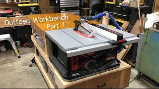 SawStop Jobsite Pro Outfeed Workbench DIY Part 1 [upl. by Namrehs]