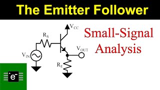 The Emitter Follower Amplifier Part 1 Transistor TS 5 [upl. by Arriec38]