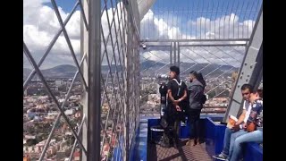 Vivir el sismo desde el último piso de la Torre Latino [upl. by Farrar190]