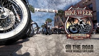 On The Road at Daytona Bike Week 2014 I Goldwing Parts amp Accessories I WIngStuffcom [upl. by Wojcik]