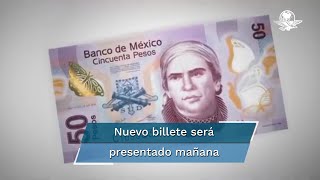 Banxico jubila a Morelos del billete de 50 pesos alista nueva pieza con un ajolote de protagonista [upl. by Nareik]