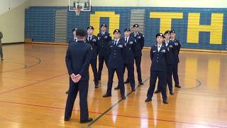 OTHS AFJROTC UnArmed Drill Team 1 [upl. by Dimond]