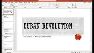 Course and Success of the Cuban Revolution [upl. by Ahen]