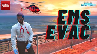 EMS Evac Training ft Rajbeep  Rubbish Ki Report  NDRP News  Doorknob Goswami  GTA Roleplay [upl. by Annaiek]