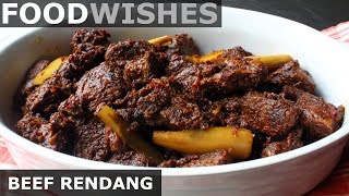 Beef Rendang  Spicy quotDryquot Curry Beef  Food Wishes [upl. by Fadas614]