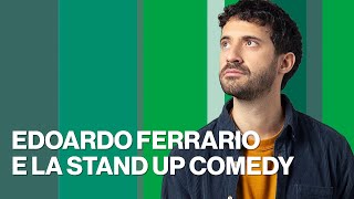 Edoardo Ferrario e la stand up comedy  Timeline 21012024 [upl. by Lali161]