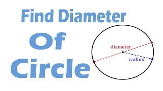 How to Find The Diameter Of A Circle [upl. by Anilet]