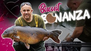 Carp Fishing Challenge Oxlease Lake Leon Bartropp Biscuit Bonanza EP2 🍪 [upl. by Ambur]