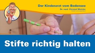 Stifte richtig halten  Der Kinderarzt vom Bodensee [upl. by Karsten]